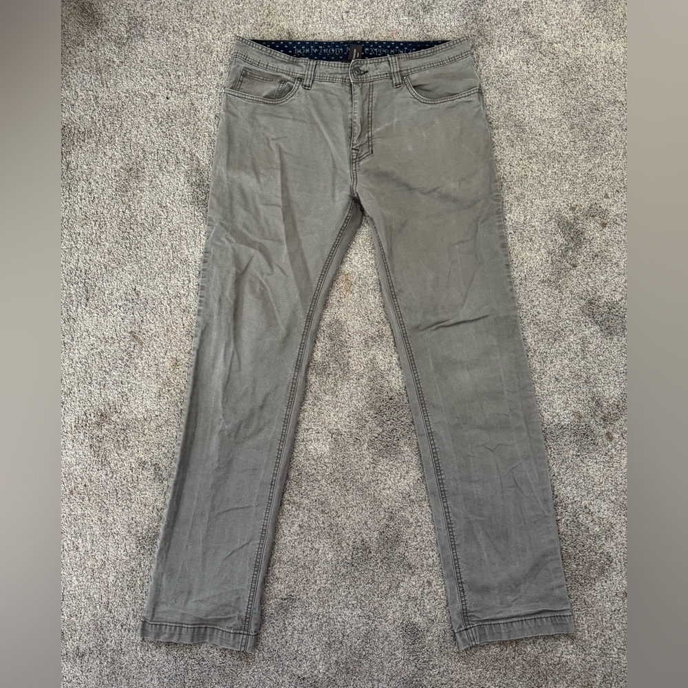 Prana khaki pants. 36 x 32